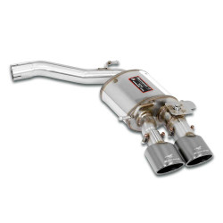Supersprint Rear exhaust Right 120x80 Black AUDI S6 Quattro (Sedan) 2.9 TFSI V6 20+ (with valve)