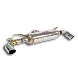 Supersprint Rear exhaust Right O100 - Left O100 with valve BMW F20 / F21 125i 2.0T 11-14 (with valve)