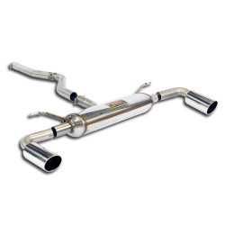 Supersprint Connecting pipe + rear exhaust Right O90 - Left O90 BMW F20 / F21 LCI 114d 15+