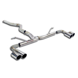 Supersprint Connecting pipe + rear pipe Right OO80 - Left OO80 (Muffler delete) BMW F20 / F21 LCI 114d 15+