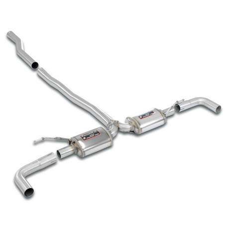 Izpušni sistemi SUPERSPRINT Supersprint Rear exhaust Right - Left "Racing" BMW F52 118i Sedan 16+ | race-shop.si