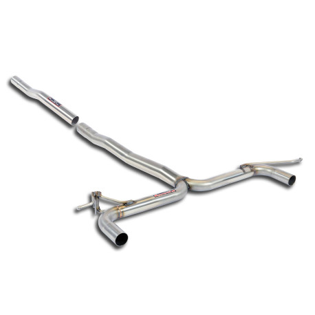 Izpušni sistemi SUPERSPRINT Supersprint Rear pipe "Y-Pipe" Right - Left (Muffler delete) BMW F52 118i Sedan 16+ | race-shop.si