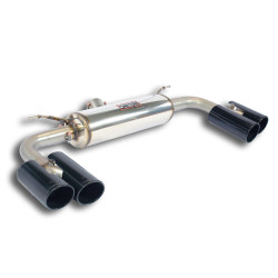Supersprint Rear exhaust OO80 Right + OO80 Left "Gun Metal Grey" BMW F22 M235i 14+