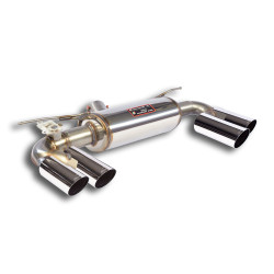 Supersprint Rear exhaust OO80 Right + OO80 Left with valve "Race Tips" BMW F22 M235i 14+ (with valve)