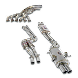 Supersprint Race Package System 2xø63.5 mm with Catalytic BMW E46 - All models (For S54 engine conversion)