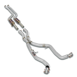 Supersprint Sport package for Stock rear muffler BMW E90 Sedan 335i Bi-Turbo 06-04/2010