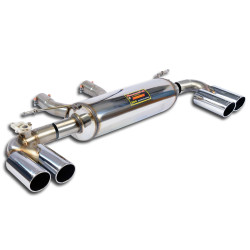 Supersprint Rear exhaust Right OO80 - Left OO80 with valve BMW F30 / F31 (Sedan-Touring) 335i 11-15 (with valve)
