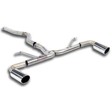 Izpušni sistemi SUPERSPRINT Supersprint Connecting pipe + rear pipe Right O90 - Left O90 (Muffler delete) BMW F34 Gran Turismo 318d 13-15 | race-shop.si