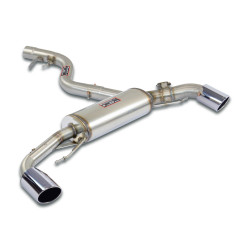 Supersprint Rear exhaust Right O100 - Left O100 with valve BMW G20 (Sedan) 320i 2.0T 18+ (with valve)