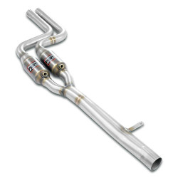 Supersprint Front exhaust with Metallic catalytic converter Right + Left BMW E39 Sedan 520i / 523i 96+ 8/`98