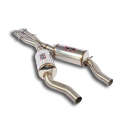 Supersprint X-Pipe + Centre exhaust BMW E39 Sedan 520i / 523i 96+ 8/`98 (Model with OEM single kat.)
