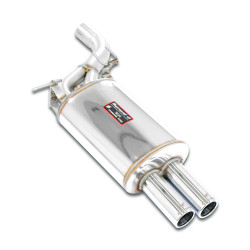 Supersprint Rear exhaust OO76 (For M - Technik kit, double exit) BMW E39 Sedan 535i / 540i V8 (M62) 96-02