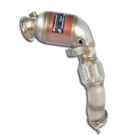 Izpušni sistemi SUPERSPRINT Supersprint Turbo downpipe kit + Metallic catalytic Left BMW G30 M550i LCi xDrive 21-24 (with valve) | race-shop.si