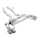 Izpušni sistemi SUPERSPRINT Supersprint Rear exhaust Right "Gun Metal Grey" OO90 - Left OO90 with valve BMW G01 X3 M40i xDrive 17-24 (with valve) | race-shop.si