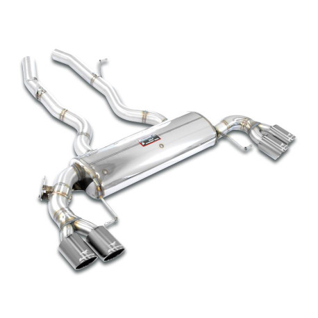 Izpušni sistemi SUPERSPRINT Supersprint Rear exhaust Right "Gun Metal Grey" OO90 - Left OO90 with valve BMW G01 X3 M40i xDrive 17-24 (with valve) | race-shop.si