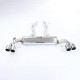 Izpušni sistemi SUPERSPRINT Supersprint Rear exhaust Right "Gun Metal Grey" OO90 - Left OO90 with valve BMW G01 X3 M40i xDrive 17-24 (with valve) | race-shop.si