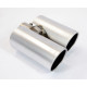 Izpušni sistemi SUPERSPRINT Supersprint Endpipe kit "Satin" Right OO90 - Left OO90 BMW F26 X4 20i xDrive 2.0i Turbo 14+ | race-shop.si