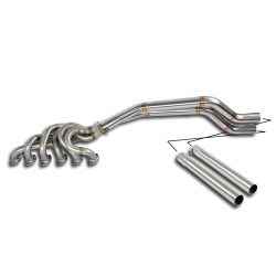 Supersprint Manifold + connecting pipes 100% Stainless steel (Left Hand Drive) BMW E28 525i (M30) 06/ 81-05/ `87