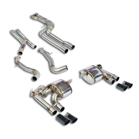 Izpušni sistemi SUPERSPRINT Supersprint J-Pipe Touring Package (The Stock primary catalytics are mantained) BMW F87 M2 Competition 18-21 (with valve) | race-shop.si
