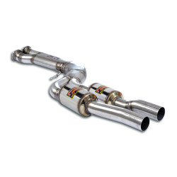 Supersprint "J-Pipe", resonated BMW F87 M2 Competition 18-21 (with valve)