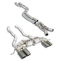 Supersprint J-Pipe Race Package - completeDeletes the secondary catalytics + mid resonators BMW G87 M2 22-23