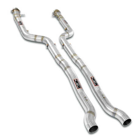 Izpušni sistemi SUPERSPRINT Supersprint Front pipes right - leftDeletes tertiary catalytics and OPF BMW F93 M8 Gran Coupè M X-Drive 4.4i V8 20+ | race-shop.si