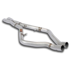 Supersprint Centre pipe Right - Left "X-Pipe" BMW E70 X5 M V8 Bi-Turbo 10-13