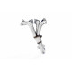 Izpušni sistemi SUPERSPRINT Supersprint Manifold Stainless steel (for Kat. replacement) CITROËN C2 VTR 1.6i 16v 04-09 | race-shop.si