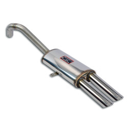 Supersprint Rear exhaust OO63 FIAT 124 Spider 1.6 / 1.8 73-85