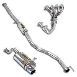 Supersprint Sport package Ø60, Complete system HONDA CIVIC 3d. 1.4i / 1.6i 96-01