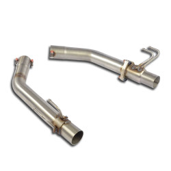 Supersprint Exit pipes kit Right - Left For electric valve HONDA CIVIC 2.0i Turbo TYPE-R 15-16 (with valve)