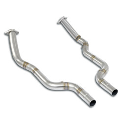 Supersprint Downpipe kit Right - Left (Deletes the catalytic) JAGUAR F-Type R AWD Coupè / Convertible 14-19 (with valve)