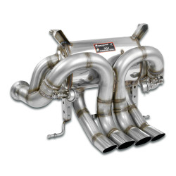 Supersprint Rear exhaust right - left with valves LAMBORGHINI AVENTADOR Coupè LP 700-4 V12 11-16 (with valve)