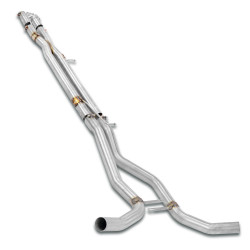 Supersprint Centre pipe Right - Left + "X-Pipe" (Replaces OEM centre exhaust) LAND ROVER DISCOVERY 4 5.0i V8 (FORD Engine) 09+