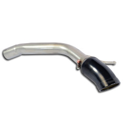 Supersprint Rear pipe Right "Gun Metal Grey" O80 (Muffler delete) RANGE ROVER L405 3.0i V6 Supercharged 14-17