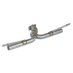 Supersprint Rear pipe "Y-Pipe" Right - Left (Muffler delete) MERCEDES W176 A 160 d 16-18