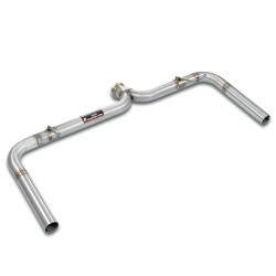 Supersprint Rear exhaust "Y-Pipe" Right - Left (Muffler delete) MERCEDES C118 CLA 180 20+