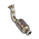 Izpušni sistemi SUPERSPRINT Supersprint Downpipe Left + Metallic catalytic converter MERCEDES W205 C 400 4-Matic 15+ | race-shop.si