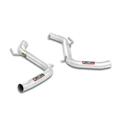 Supersprint Connecting pipes kit Right - Left for OEM centre exhaust MERCEDES C216 CL 500 / CL 550 V8 06-10