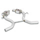 Izpušni sistemi SUPERSPRINT Supersprint Centre exhaust Right + Left MERCEDES R230 SL 350 V6 (M112 - 3.7L - 3v) 03-06 | race-shop.si