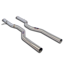 Supersprint Centre pipes kit Right - Left MERCEDES W166 ML 500 / 550 4.7i Bi-Turbo V8 12-15