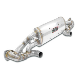 Supersprint Rear exhaust right - left with valvesFor the stock tips PORSCHE 718 BOXSTER Spyder RS 4.0L 23+ (with valve)