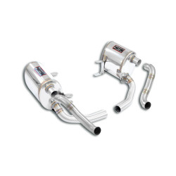 Supersprint Race Mufflers Package, Std endpipes PORSCHE 997 Carrera S Coupè 3.8i 04-08