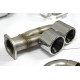 Izpušni sistemi SUPERSPRINT Supersprint Rear exhaust Right - Left "Sport" + Metallic catalytic converters PORSCHE 997 Turbo 3.6i 06-09 | race-shop.si