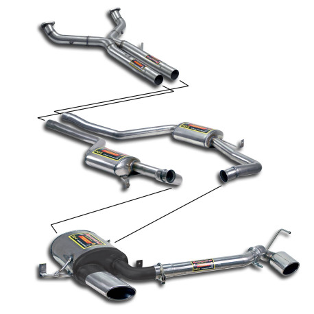 Izpušni sistemi SUPERSPRINT Supersprint Track performance pack PORSCHE 928 S4 86-92 | race-shop.si