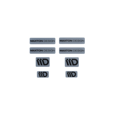 Nalepke 3D Sticker Set Maxton Design (Grey and Black) | race-shop.si