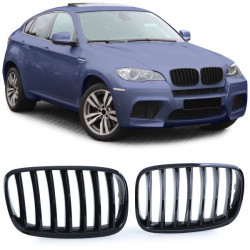 SPORT maska odbijača Performance black gloss za BMW X5 E70 X6 E71 06-13 POŠKODOVANA