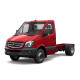 Odbijači Front hood deflector for MERCEDES Sprinter facelift 2014-2018 | race-shop.si