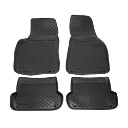 3D rubber floor mats for AUDI A4 B6/B7 2001-2007 4pc