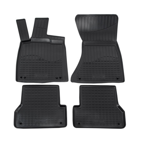 Za specifičen model 3D rubber floor mats for AUDI A6 C7 2011-2018 4pc | race-shop.si